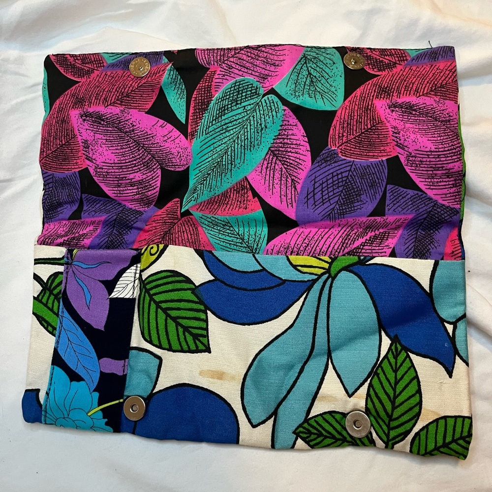 Colorful Floral Clutch